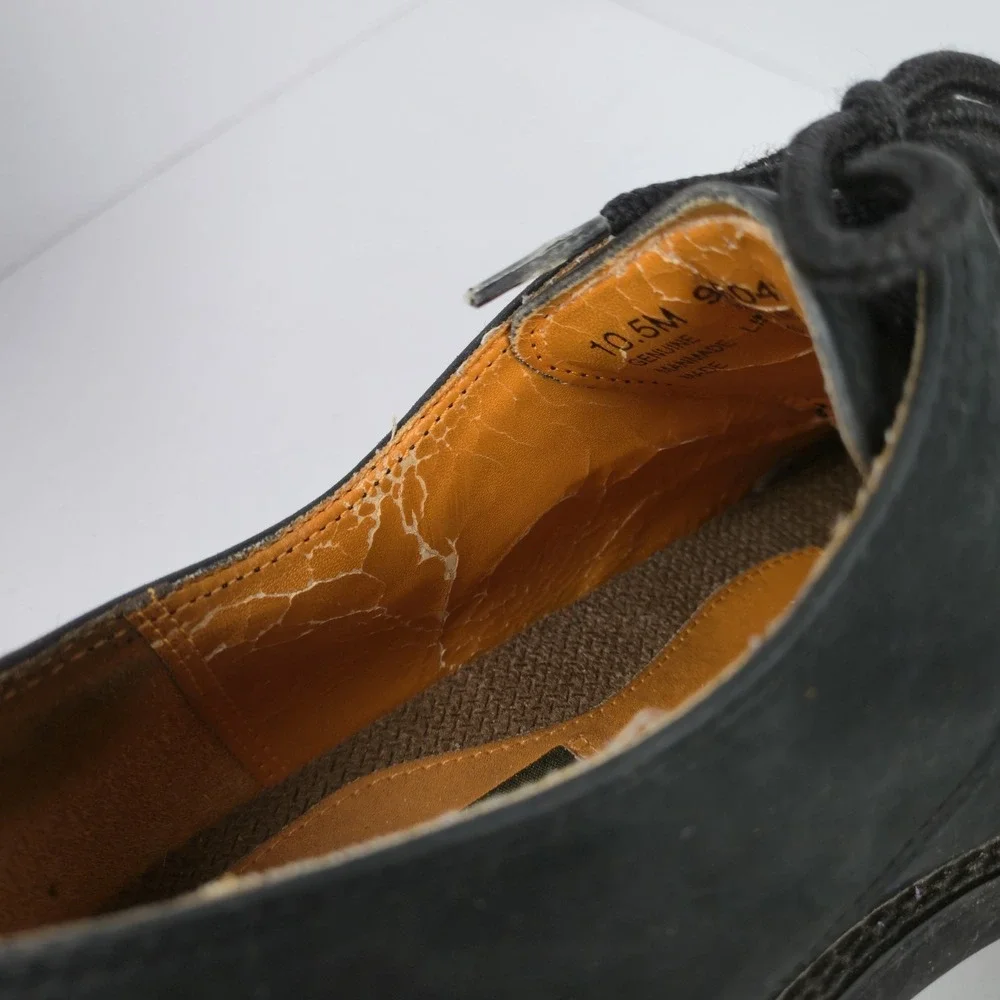 Timberland Shoes 95042 Black Nubuck‎ Waterproof Leather Oxford Men's 10.5 M READ